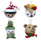 Crochet Christmas Ornaments - Santa's Helpers