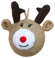Crochet Christmas Ornaments - Santa and Friends